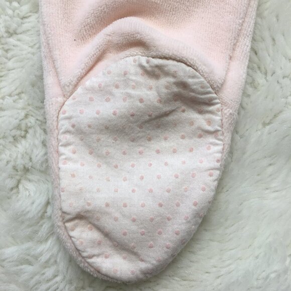 Pili Carrera Baby Girl Pink Footsie One Piece Pajama Size 3 Months - Picture 7 of 9